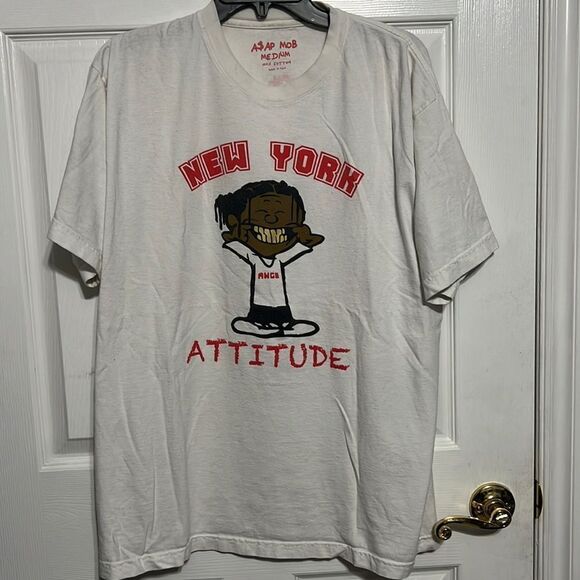 🔥🔥 ASAP ROCKY A$AP MOB “New York Attitude” Too Cozy Tour 2017 - Sz M - EUC - Picture 1 of 6